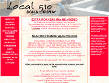 Tablet Screenshot of local510.org